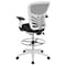 Flash Furniture Black Draft Chair, White Frame HL-0001-1CWHITE-GG - alternate 6